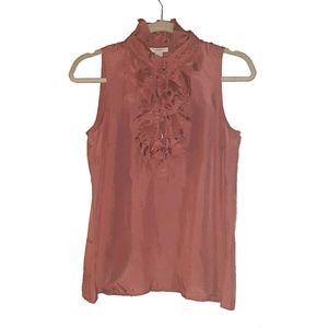 J. Crew sleeveless silk blouse